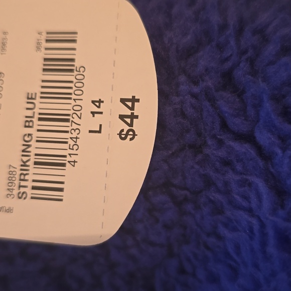 XERSION BRAND GIRLS BLUE & GREEN HOODED ZIPPERED JACKET SIZE LARGE 14 - Picture 7 of 16